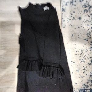 Kinross Elegant Black Cashmere Top